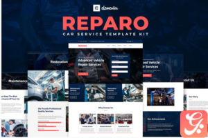 Reparo - Car Service Elementor Template Kit