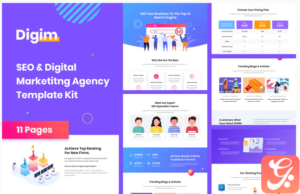 Digim - SEO & Digital Marketing Template Kit