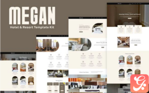 Megan - Hotel Booking Template Kit