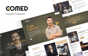 Comed - Comedian elementor Template Kit