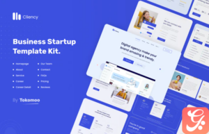 Clientcy | Business & Startup Elementor Template Kit