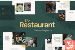 The Restaurant - Elementor Template Kit