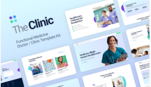 The Clinic - Health & Medical Elementor Template Kit