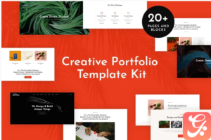 Helion - Creative Portfolio Elementor Template Kit