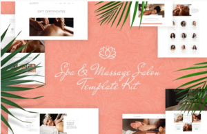 Jacqueline - Spa & Massage Salon Elementor Template Kit