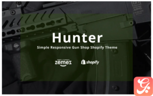 Hunter - Simple Responsive Gun Shop Shopify Theme