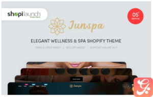 Junspa - Elegant Wellness & Spa Shopify Theme