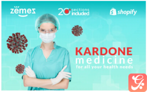 KarDone Medicine Online Store Template Shopify Theme
