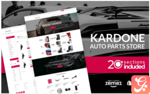 Kardone Auto Parts Store Template Shopify Theme