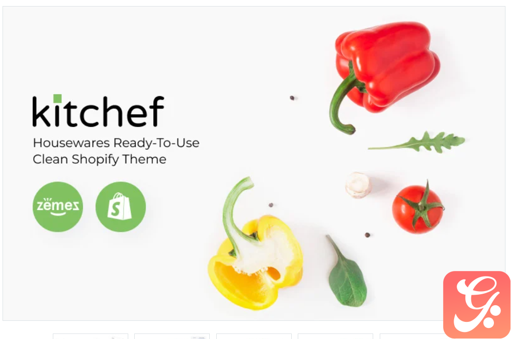 Kitchef - Housewares Ready-To-Use Clean Shopify Theme