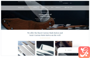 Knives store - Weapons Store Clean Shopify Theme