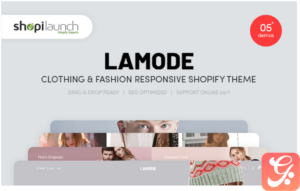 Lamode - Clothing & Fashion Responsive Shopify Theme