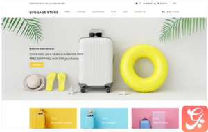 Luggage store - Travel Store eCommerce Modern Shopify Theme