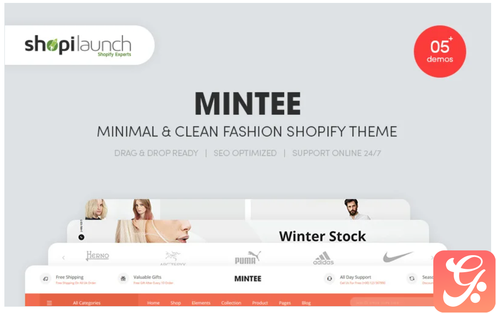 MINTEE - Minimal & Clean Fashion Shopify Theme