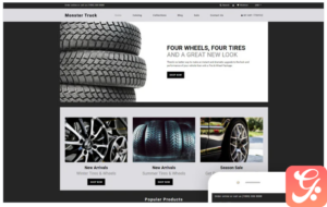 Monster Truck - Auto Parts Clean Shopify Theme