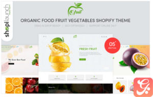 OFruit - Organic Food Fruit Vegetables Shopify Theme