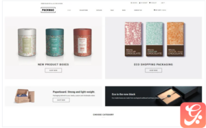 Packmack - Packaging Multipage Clean Shopify Theme