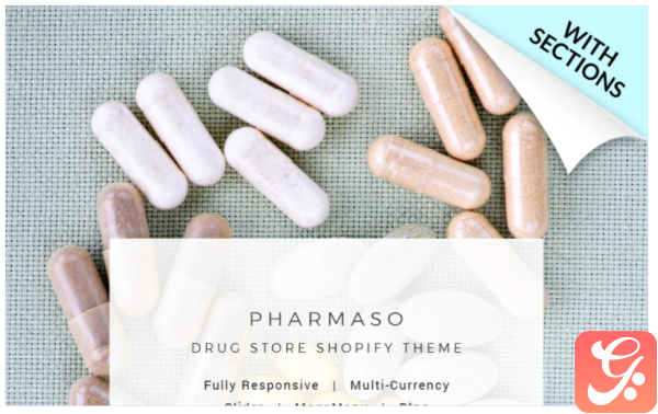 Pharmaso Drug Store Shopify Theme