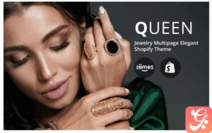 Queen - Jewelry Multipage Elegant Shopify Theme