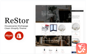 ReStore - Housewares Multipage Clean Shopify Theme