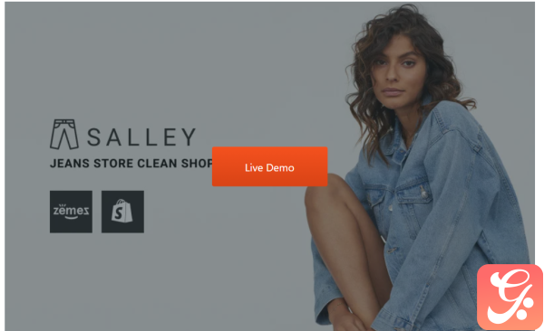 Salley Jeans Store Clean Shopify Theme