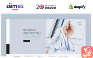 Shopify Lookbook Carousel Template Shopify Theme