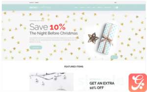 Snowy Christmas - Christmas Gifts Shopify Theme