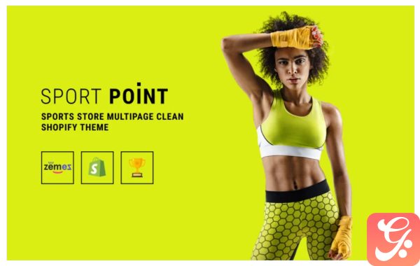 Sport Point Sports Store Multipage Clean Shopify Theme