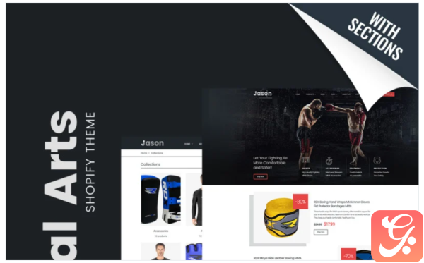 Martial Arts Responsive Shopify Theme