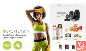 Sportensity - Sports Store eCommerce Clean Shopify Theme