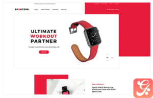 Sporterr - Sports Store Clean Shopify Theme