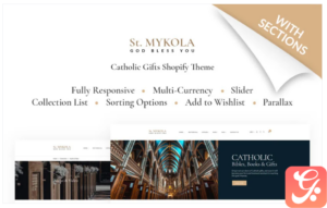 St.Mykola - Catholic Store Shopify Theme