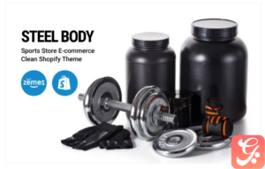 Steel Body - Sports Store E-commerce Clean Shopify Theme
