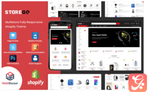 StoreGo - Multipurpose Premium Electronic Shopify 2.0 Theme Shopify Theme