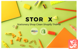 Storex - Stationery Shop Clean Shopify Theme