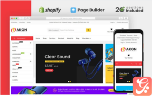 Akon Electronics Shopify Theme