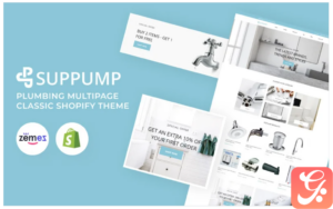 Suppump - Plumbing Multipage Classic Shopify Theme