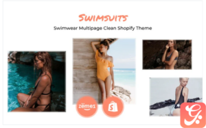 Swimsuits - Swimwear Multipage Clean Shopify Theme