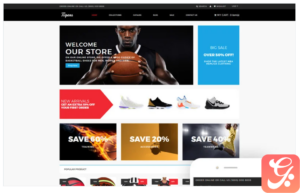 Tigers - Basketball Store Modern Shopify Theme
