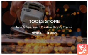 Tools Store - Tools & Equipment Creative Shopify Theme