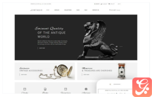 Vintagio - Antique Shop Clean Shopify Theme