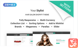 YourStylist - Hair Salon Shopify Theme