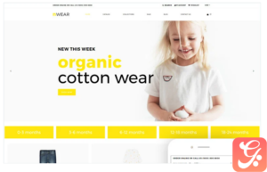 nWear - Kids Fashion & Clothing Multipage Clean Shopify Theme