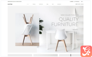 rette - Furniture Multipage Minimalistic Shopify Theme