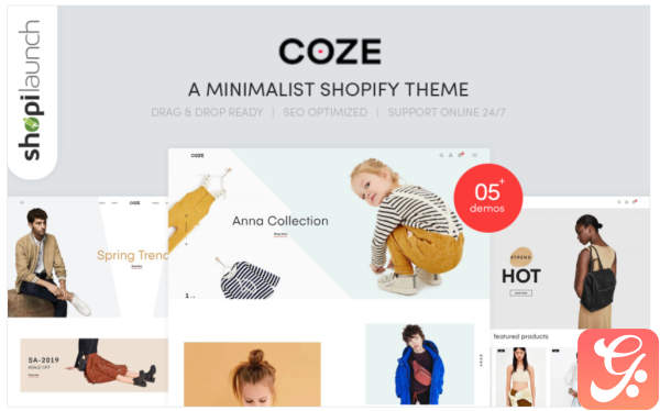 Coze A Minimalist Shopify Theme