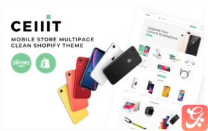 Cellit - Mobile Store Multipage Clean Shopify Theme