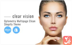Clear Vision - Optometry Multipage Clean Shopify Theme