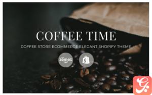Coffee Time - Coffee Store eCommerce Elegant Shopify Theme