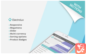 Electrolux - Electronics Store Responsive Shopify Theme