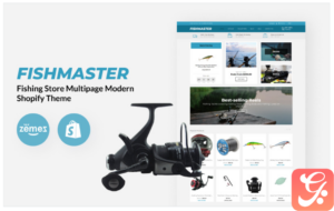 Fishmaster - Fishing Store Multipage Modern Shopify Theme